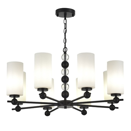 Светильник подвесной ST-Luce черный/белый E27 8*40W SL2003.403.08 - фото