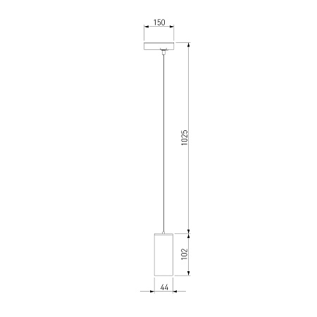 Трековый светильник для однофазного шинопровода Amend черный 12W 4000K 85113/01 Elektrostandard - фото