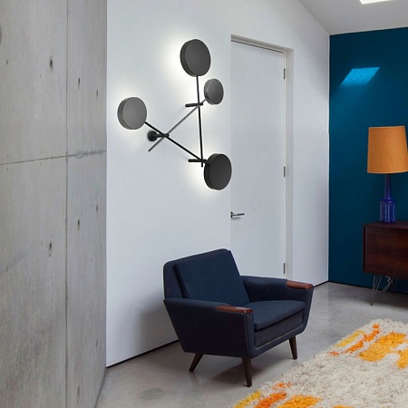Бра Iride Bernhardt Dots 100 Cm Черный Imperiumloft 101537-26 - фото