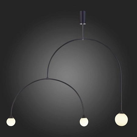 Светильник подвесной ST-Luce Черный/Белый G9 3*5W 4000K SL1187.403.03 - фото