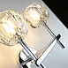 Бра Boule De Cristal Double Sconce Chrome Imperiumloft 156049-22 - фото