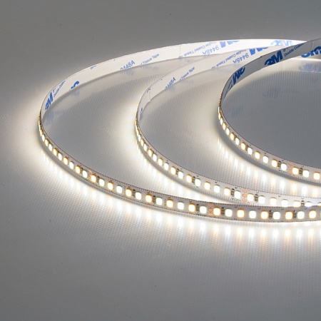Лента светодиодная 192SMD(2835)/м 16Вт/м 24V 5000*8*1.44мм 3000К+6500K, IP20, LS504 - фото