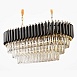 Люстра Empire Black Rectangular Chandelier Crystal Imperiumloft 156487-22 - фото