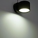 Светильник  настенный Feron HL4580 ARIA 12W, 230V,GX53, черный IP20 - фото