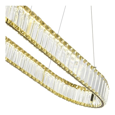 Светильник подвесной ST-Luce Латунь/Прозрачный LED 1*60W 4000K SL1622.323.01 - фото