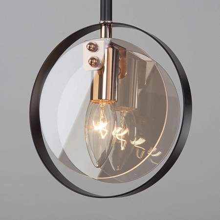 Подвесной акцентный светильник Eurosvet 50121/1 черный - фото