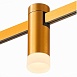 Магнитный трековый светильник FARM Золотистый LED 1*3W 4000K 93Lm Ra90 120 IP20 D29xH9 ST812.246.03 - фото