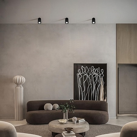 10220 Black 4000K Потолочный светильник LOFT IT Tictac - фото