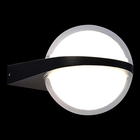 Светильник уличный настенный ST-Luce Черный/Белый LED 2*6W 4000K SL9510.401.01 - фото