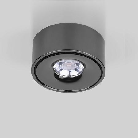 Накладной светодиодный светильник Glide черный жемчуг 25100/LED Elektrostandard - фото