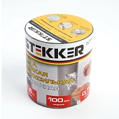 Лента  клейкая сверхсильная STEKKER 0,7*100 мм, 1,5 м. прозрачная INTP9-0715-10