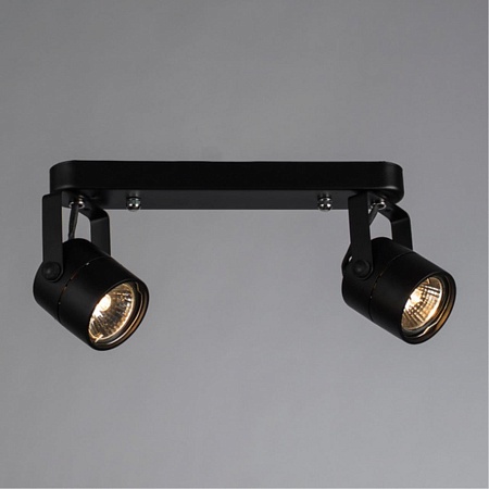 Спот Arte Lamp LENTE A1310PL-2BK - фото