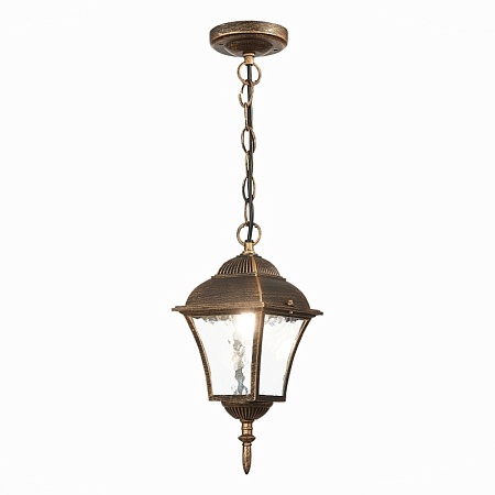 Светильник уличный подвесной ST-Luce Бронза/Бронза, Прозрачный E27 1*60W SL082.203.01 - фото