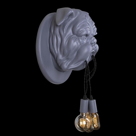 10177 Grey Настенный светильник LOFT IT Bulldog - фото