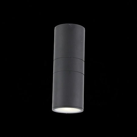 Светильник уличный настенный ST-Luce Черный/Черный LED 2*8W 4000K SL074.411.02 - фото