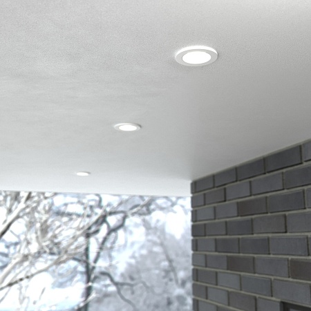 Встраиваемый точечный светильник 35126/U белый Elektrostandard - фото