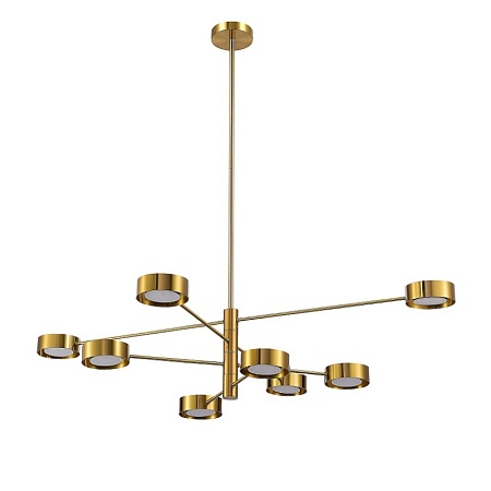 Светильник потолочный ST-Luce Латунь/Латунь LED 8*5W 3000K SL6504.302.08 - фото