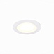 Св-к встр. Белый LED 1*6W 3000K 330Lm Ra80 110° IP20 D120xH8 90-265V ST209.538.06 - фото