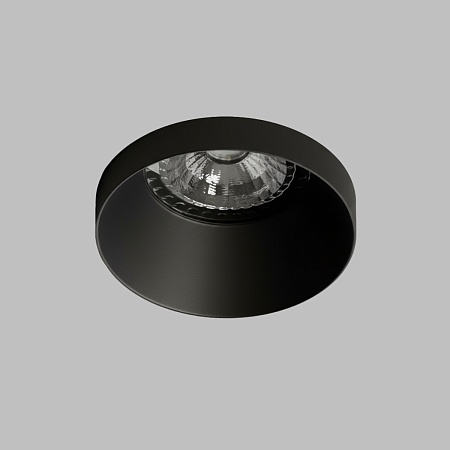 DK2070-BK Встраиваемый светильник , IP 20, 50 Вт, GU10, черный, алюминий - фото