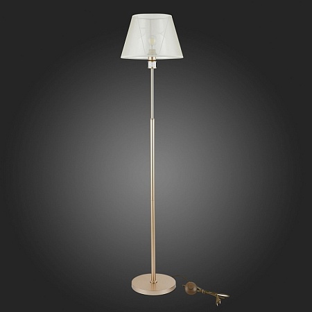 Светильник напольный Золотистый/Шампань E27 1*60W SLE107505-01 - фото