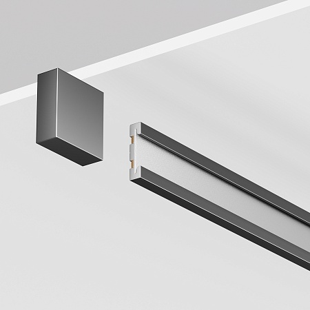 Трековая система Technical гибкая на стену чёрная 300x300x300 TS-Z-300-TR210-1-5W3K-M-B