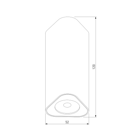 Светильник потолочный светодиодный Trio 8W 4000K черный 25110/LED Elektrostandard - фото