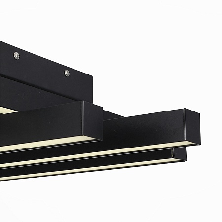 Люстра потолочная ST-Luce Черный/Белый,Черный LED 1*36W 3000K/4000K/6000K SL933.402.06 - фото