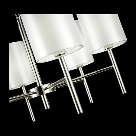 Светильник подвесной Никель/Белый E14 6*40W SLE107303-06 - фото