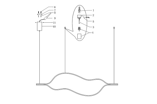 Подвесной Светодиодный Светильник Tape Light L120 Imperiumloft 279191-49 - фото