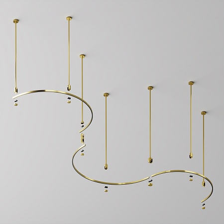 Шинопровод полукруг 650 мм Technical TRX154-SR-D650-BS - фото