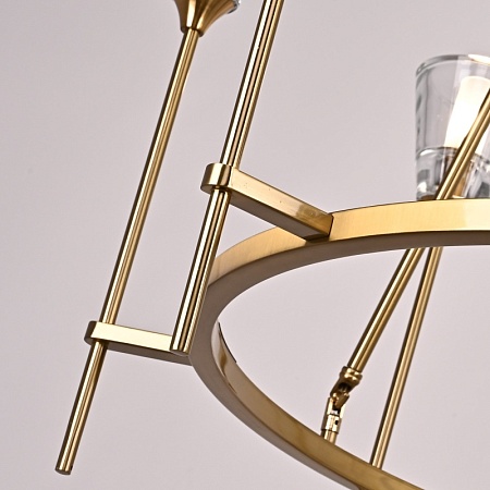 Люстра Torche De Verre Round Chandelier 8 Imperiumloft 75676-22 - фото