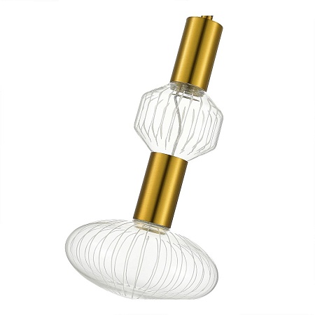 Светильник подвесной Черный LED 1*35W 3000K 698Lm Ra>80 120°IP20 L1120xW50xH60 180-220V ST612.433.32 - фото