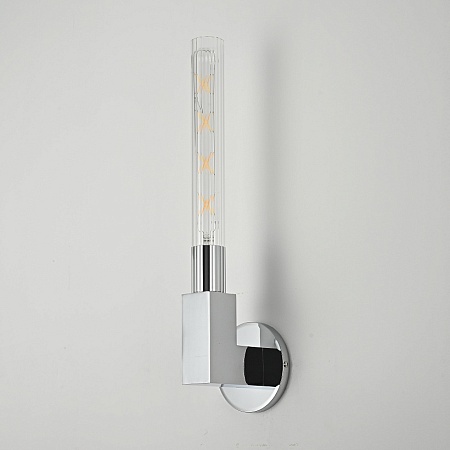 Бра Canelle Wall Lamp Single Sconces Chrome Imperiumloft 147230-22 - фото