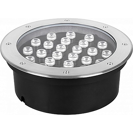 Светодиодный светильник тротуарный (грунтовый) Feron SP2708 24W 6400K 85-265V IP67 - фото