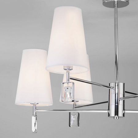 Потолочный светильник Eurosvet 60137/6 хром - фото