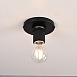 Потолочный Светильник Rh Utilitaire Socket Flushmount Black Imperiumloft 123676-22 - фото