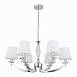 Светильник подвесной ST-Luce Хром/Светло-серый E14 6*40W SL1756.103.06 - фото