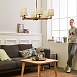 Люстра Jorgenson D85 White/Dark Wood Imperiumloft 203574-26 - фото