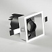 Точечный светодиодный светильник 10W 3000K белый/хром 25091/LED Elektrostandard - фото