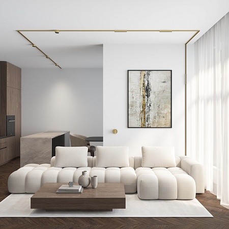 Светильник на шине Denkirs SHINE GRILL DK5771-SB - фото