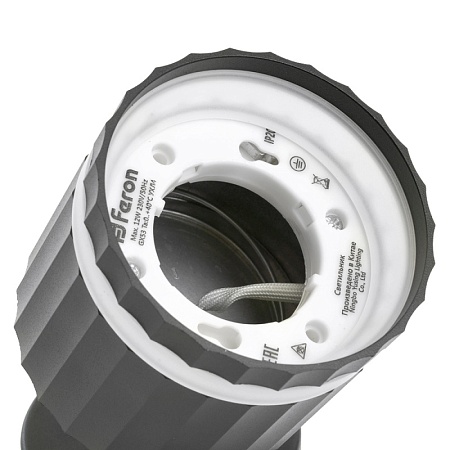 Светильник Feron HL3691 OLYMPUS настенно-потолочный под лампу GX53, чёрный - фото