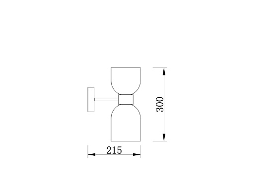 Настенный светильник (бра) Freya Savia FR5203WL-02CH - фото