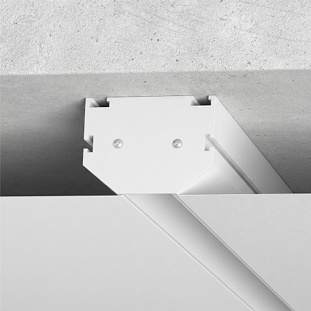 Slim Magnetic Комплект заглушек для шинопровода в натяжной потолок: торцевая и внутренняя черный 85233/00 Elektrostandard - фото