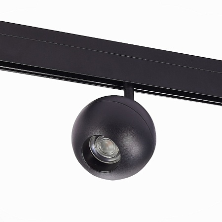 Магнитный трековый светильник Черный LED 1*12W 3000K 680Lm Ra>80 36° IP20 L120xW100xH19 ST354.436.12 - фото