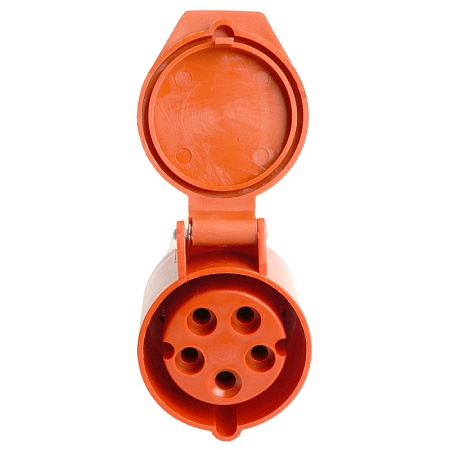 Розетка переносная ST-215 16А 380В 3P+PE+N IP44, RST16-215-44, Stekker - фото