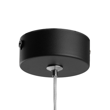 Светильник потолочный Feron ML1858 Barrel BELL levitation на подвесе 1,7 м  MR16 35W 230V, золото черный - фото