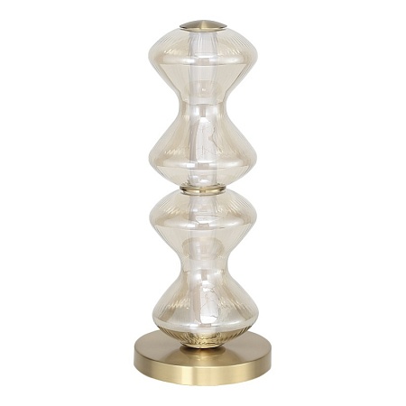 Прикроватная лампа ST-Luce золото/коньячный LED 1*12W 3000K SL6136.214.01 - фото