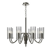 Светильник подвесной ST-Luce никиль/прозрачный E14 8*40W SL2005.103.08