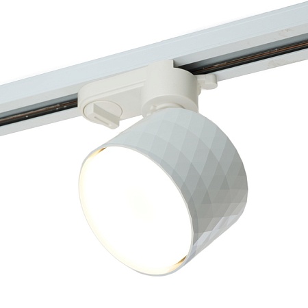 Светильник Feron AL176 трековый однофазный на шинопровод под лампу GX53, белый - фото