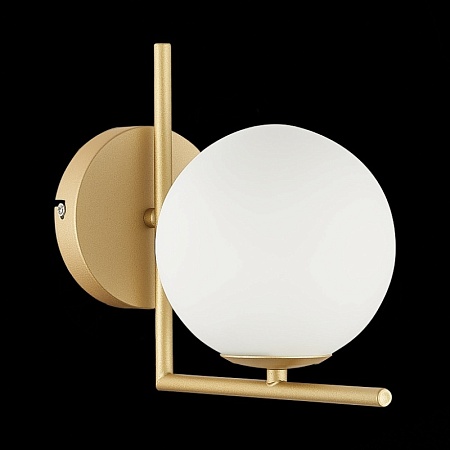 Светильник настенный ST-Luce Латунь/Белый G9 1*5W SL1148.301.01 - фото